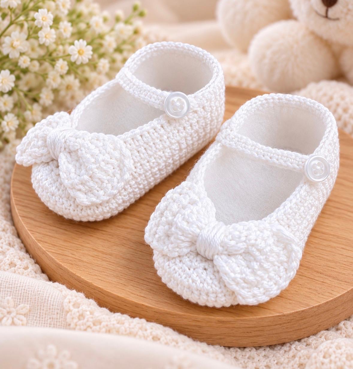 ZAPATITO EN CROTCHET NB