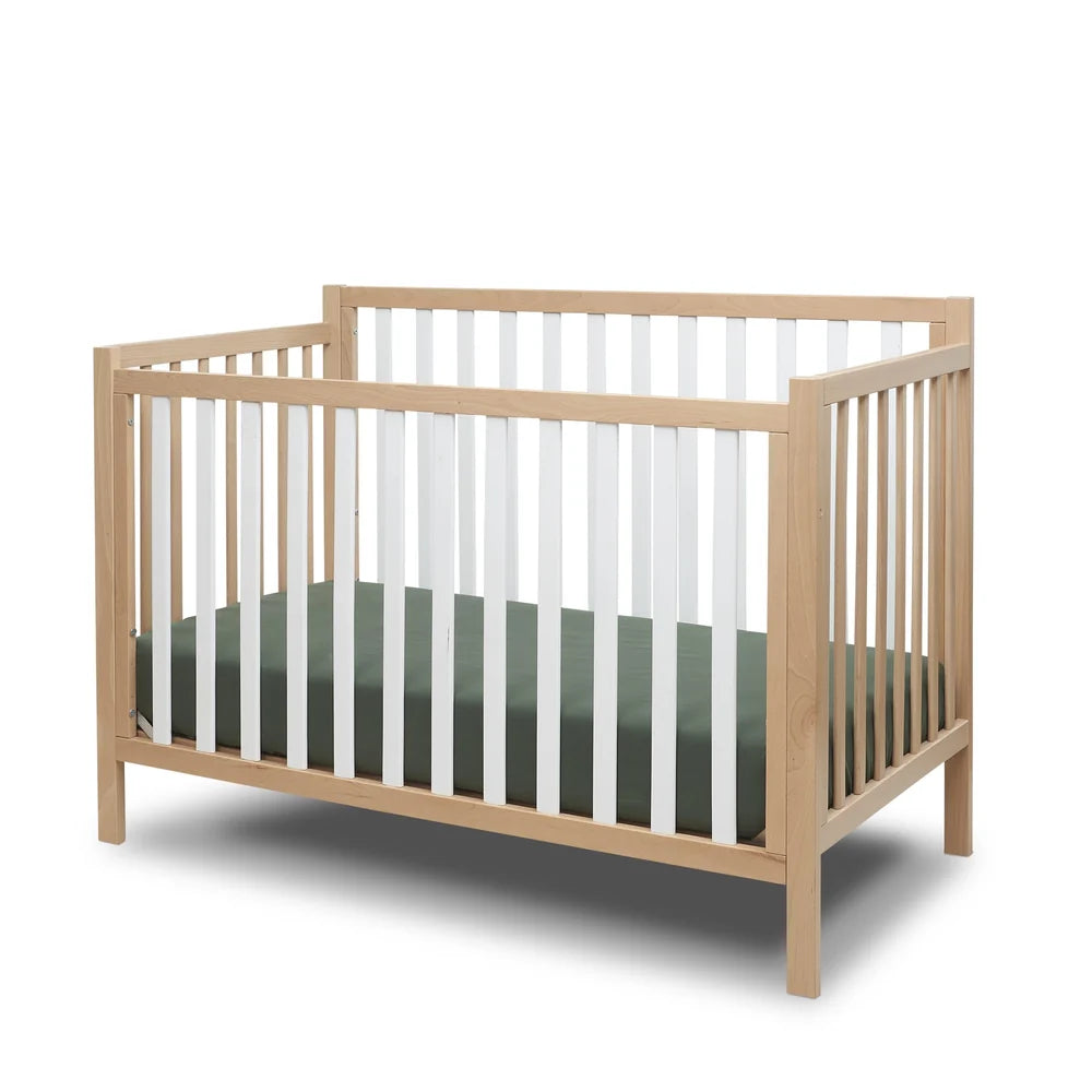 ESSEX EURO 4 IN 1 CONVERTIBLE NATURAL WOOD AND WHITE