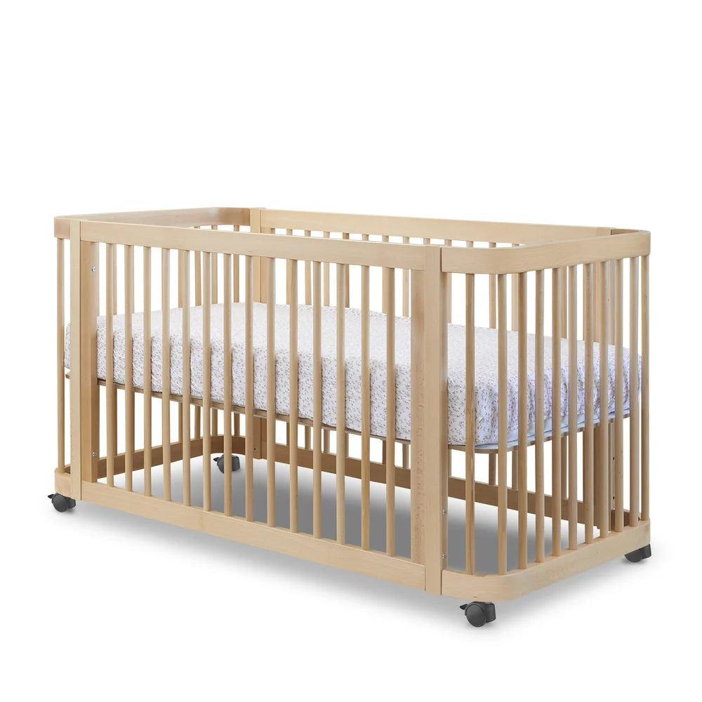 Eternity 5-in-1 Convertible Crib Natural