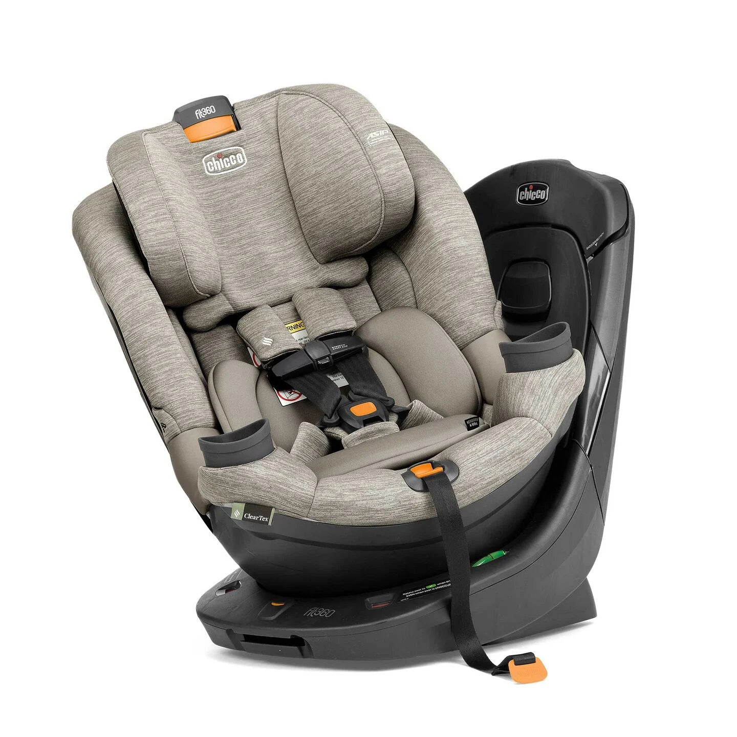 Fit360 ClearTex Rotating Convertible Car Seat - Oat