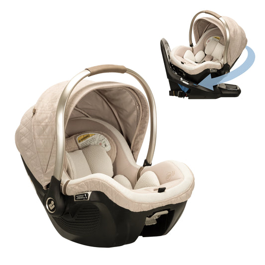 Peri™ 180° Rotating Infant Car Seat - Kindred Collection Natural Heritage