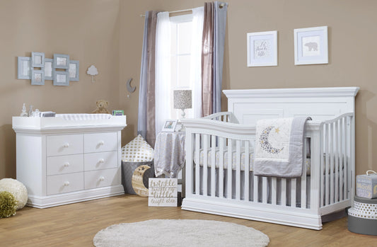 CUNA Y DOUBLE DRESSER PAXTON COLOR WHITE O HERITAGE GRAY