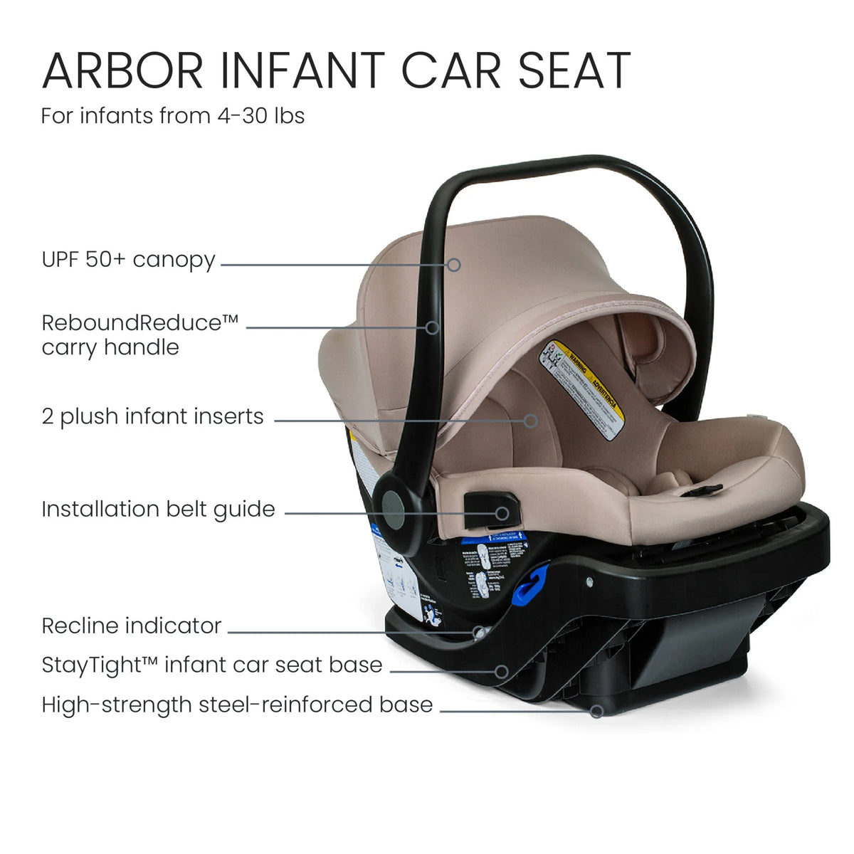 Phases™ Travel System — Includes Pramette Mode Teak