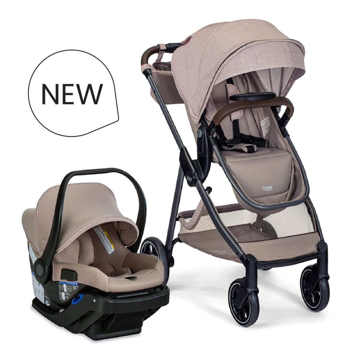 Phases™ Travel System — Includes Pramette Mode Teak