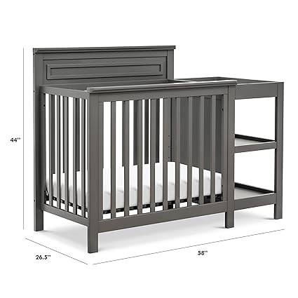 MINI CRIB / MINI CUNA CONERTIBLE A CAMA TWIN