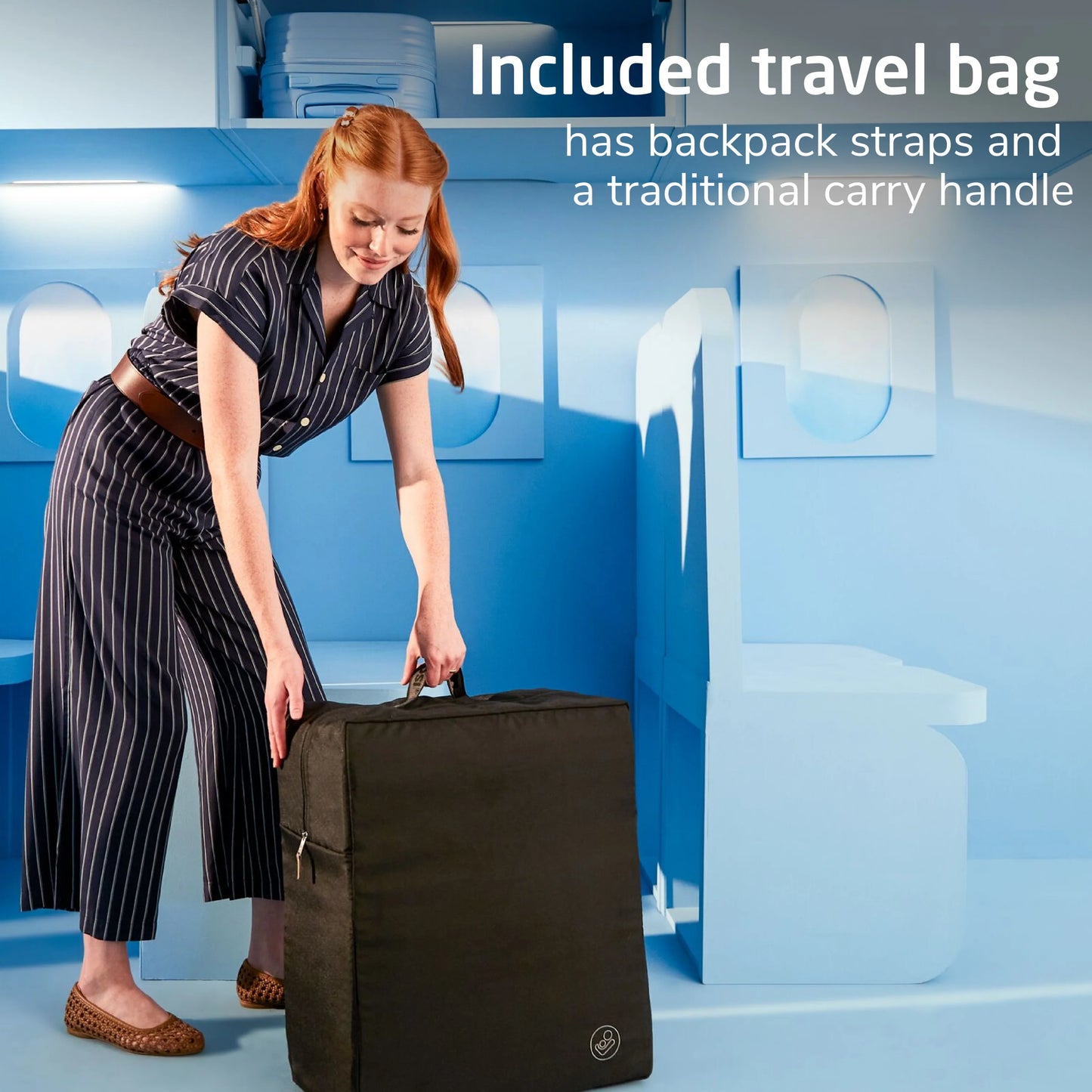 Oxford Cabin Lightweight Travel Stroller Truffle