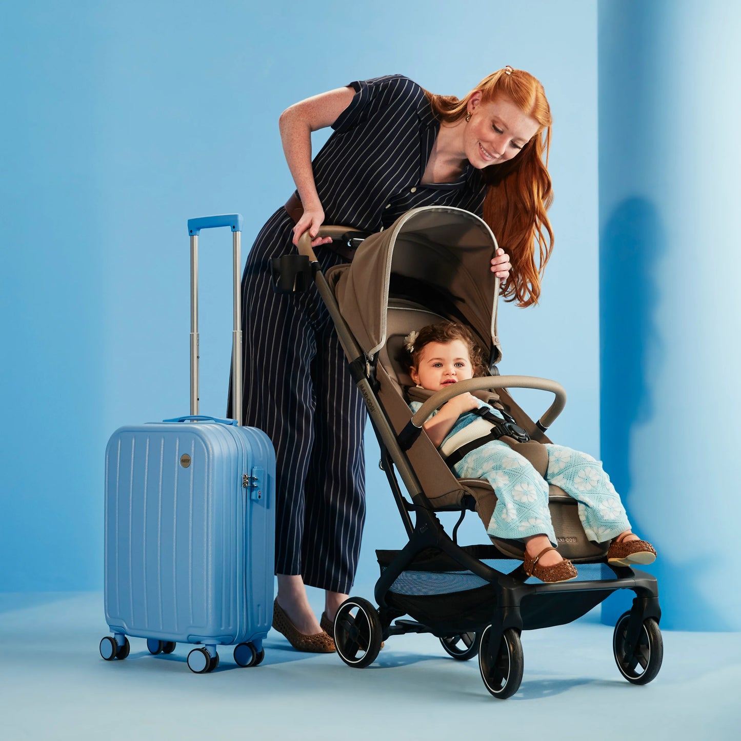 Oxford Cabin Lightweight Travel Stroller Truffle