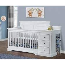 PORTOFINO CRIB AND CHANGER GRIS O  BLANCA