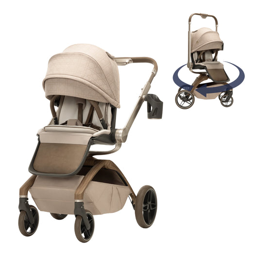 Tana 360° Rotating Modular Stroller Natural Heritage