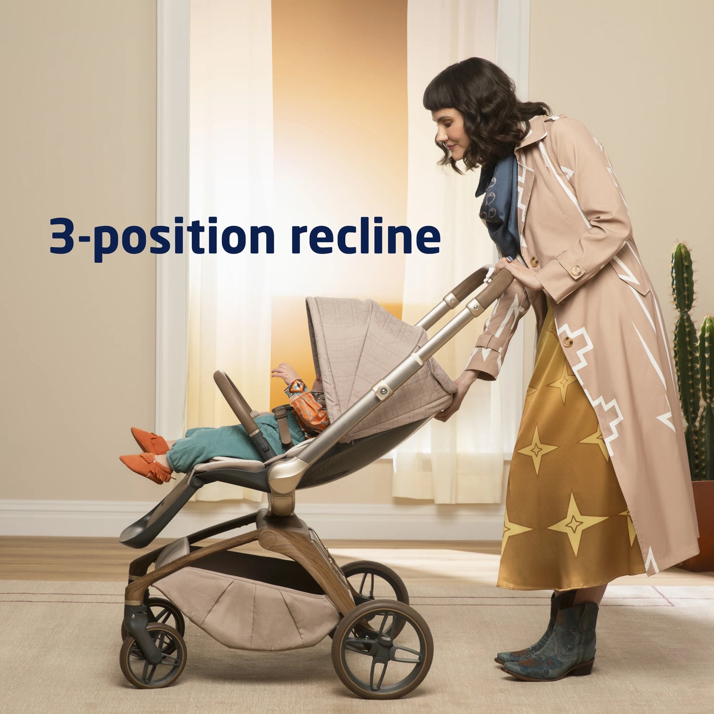 Tana 360° Rotating Modular Stroller Onyx Wonder